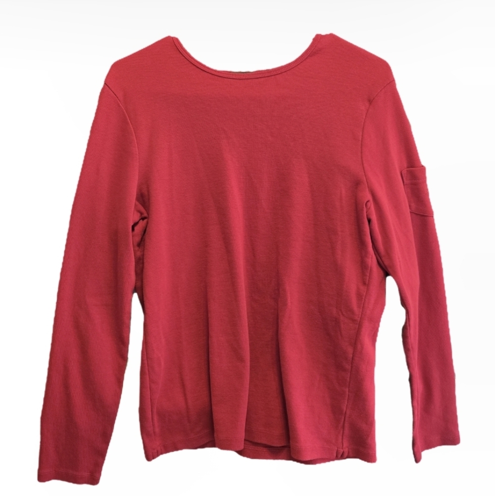 Lauren Ralph Lauren Rich Red Cotton Shirt